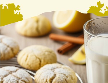 Galletas rizadas con aceite de oliva