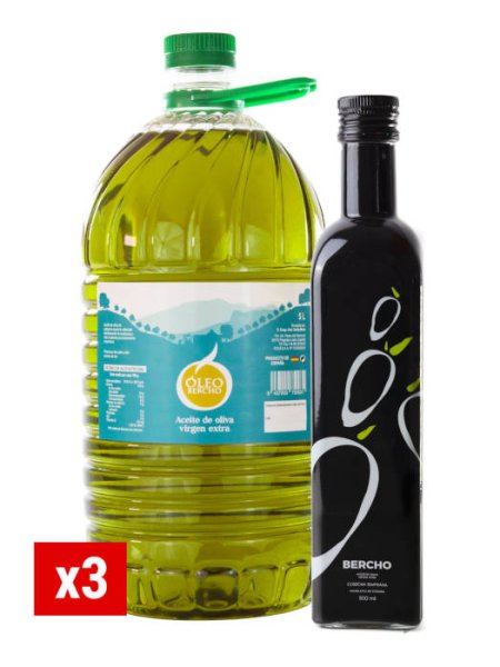 Oleobercho 3x5L + Bercho 500ml