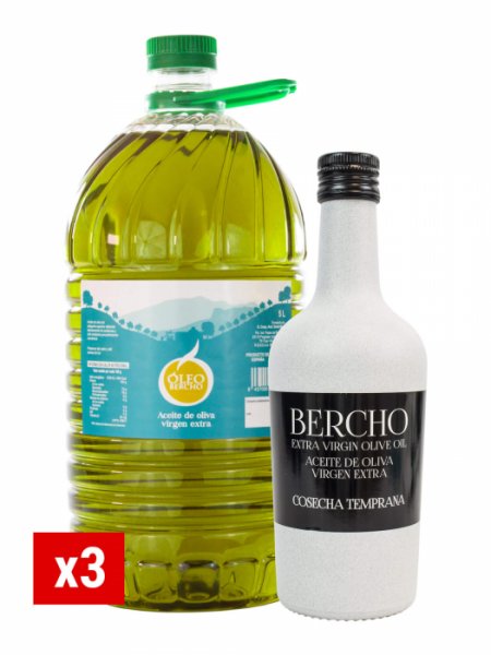 Oleobercho 3x5L + Bercho 500ml